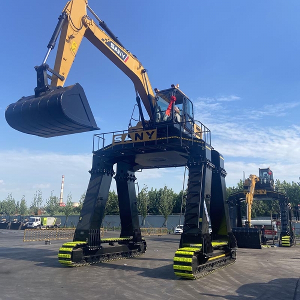 发掘机大长腿改装